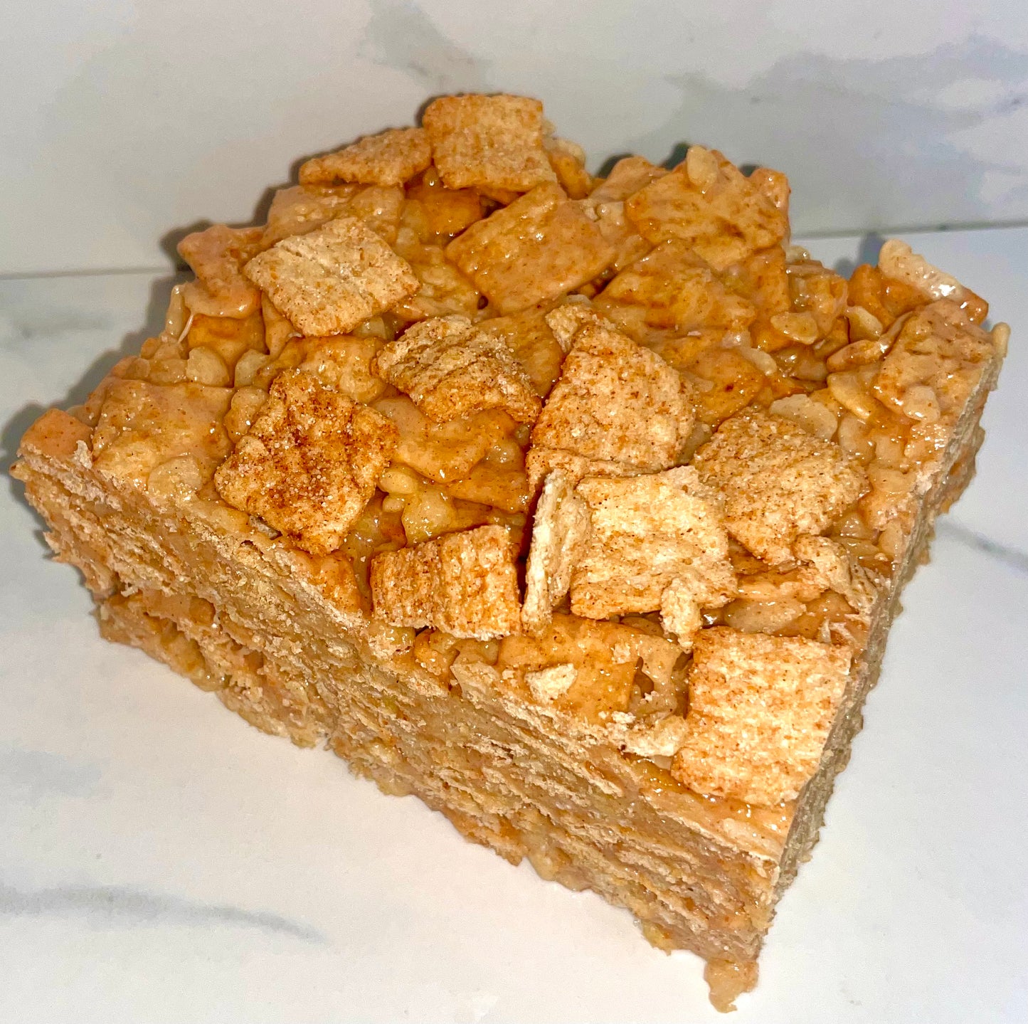 Brown Butter Cinnamon Toast Rice Krispy Treats