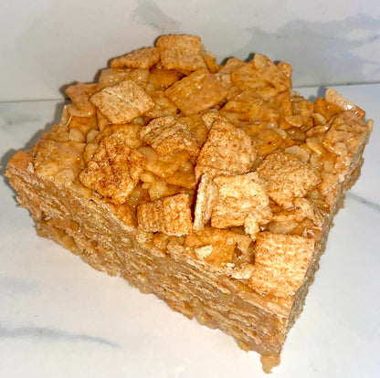 Brown Butter Cinnamon Toast Rice Krispy Treats
